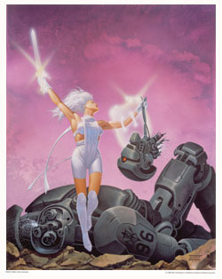 Rare 1996 Print  Rifts Psyscape